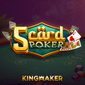 5 Card Poker game tile icon